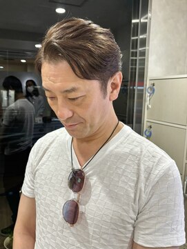 リアン 綱島(Lien) 毛流れアップバング/ショート/白髪ぼかしカラー/ブリーチなし