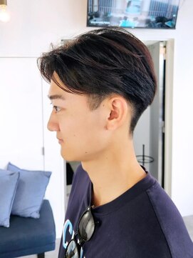 エイス 梅田 中津(Ace) センターパート 曲がる縮毛矯正