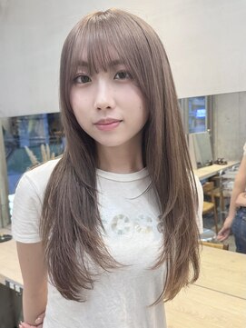 サンク 原宿 表参道(cinq) ミルクティーグレージュヘーゼルベージュオリーブベージュカラー