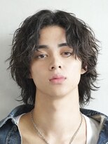 フィフス トウキョウ (fifth TOKYO)&nbsp;渋谷スパイラルパーマメンズカットセンターパートウルフ