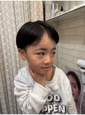 キッズカット　カット　マッシュ　刈り上げ@田代11/21