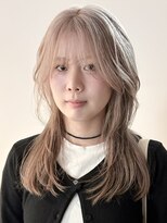 スリバー(sliver)&nbsp;ブリーチハイライト髪質改善ダブルカラーレイヤーカット