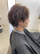 ザワン(The one)&nbsp;似合わせパーマ/リバースセンターパート/ウルフ