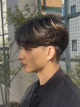 スタイル 成城学園前(STYLE) メンズ センターパート ニュアンスパーマ