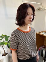  fit stand 千葉/ショートボブ/カット/パーマ/ダブルカラー/トリートメント/縮毛矯正&nbsp;イメチェン/ピンクベージュ/アンブレラカラー[千葉]