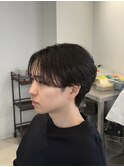 シースルーマッシュ/ニュアンスパーマ/池袋メンズカット