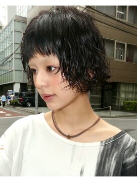 レコ 渋谷(LECO) ボブカットボブパーマケアパーマ緩めパーマ