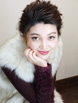 チャクラ アルカ ヘアサロン(Chakura arka Hair Salon) ボブ、ラフアレンジ　着物ヘア　[アップ/結婚式]