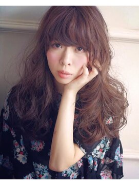 トッカ ヘアアンドトリートメント 難波店 色っぽヌーディーカラー