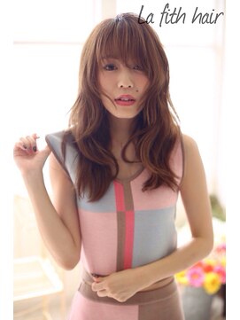 ラフィス ヘアー アーク 高槻店(La fith hair arc) 【Lafith】トレンド☆ブラウンウェーブスタイル