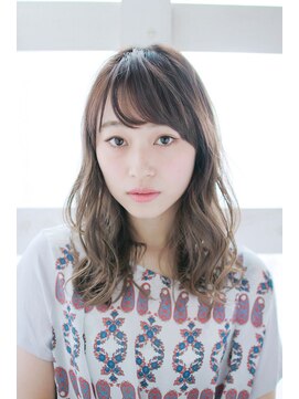 マーブルズ 横浜店(marbles) ミディアム_ゆるふわカール[横浜美容室30代40代50代]