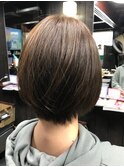 小顔ショートボブ