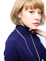 モードケイズ 相模大野店(MODEK's)&nbsp;【MODEK's 相模大野】ブロンドエッジショート×小顔ショートボブ