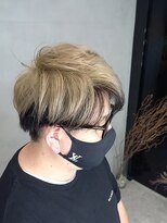 個性派ツートーンカラー
