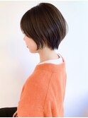 【yuka】シンプルナチュラルなショートスタイル20代30代40代