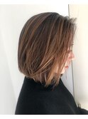 ハイライト×大人ボブstyle