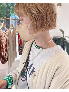 ヘアーアイスカルテット(HAIR ICI QUARTET) コンパクトなボブパーマ