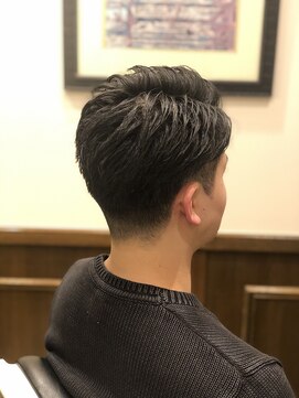 プレミアムバーバー 目黒店(PREMIUM BARBER produce by HIRO GINZA) 七三ツーブロック×刈り上げ