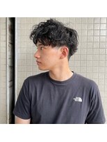イツモノトコロ(kami to zakka)&nbsp;【イツモノトコロ】爽やかアップバングパーマ！