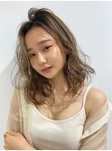 外国人風かきあげミディアム