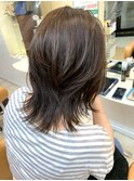 20代30代40代大人可愛いナチュラルストレート/ウルフレイヤー