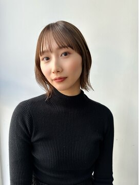 アル 心斎橋(alu) ショートボブ/ココアベージュ/小顔に見せるヘア