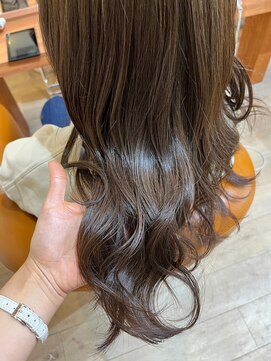 ソワン ドゥ ブレス エルネ 立花店(soin de brace elne) 美髪、透明感ブラウンカラー/レディース/小顔