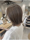 切りっぱなし/ベージュ