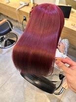 ジーナ 船橋(Zina)&nbsp;髪質改善＊くびレイヤーピンクベージュ＊美髪【Zina船橋】