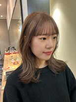 ハブ(hub)&nbsp;【天神今泉】ミルクティーベージュ