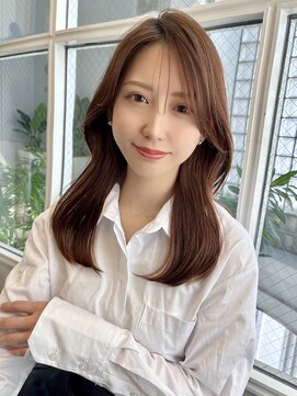 ミリア(MILIA) 大人可愛いくびれ巻き髪/20代30代40代/韓国レイヤーカット