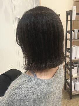 ヘアーデザイン キズナ(HAIR DESIGN Kizuna) 切りっぱなし外ハネ