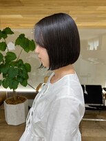 サーリー(SURLY)&nbsp;韓国ボブ内巻き顔まわりカットイルミナグレージュ