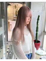 ヲタク(wotaku.)&nbsp;ミルクティーカラーハイトーン暖色ダブルカラーケアブリーチ艶髪