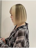 【YOKE】ハイトーンボブ/ボブ/顎下ボブ/きりっぱなしボブ