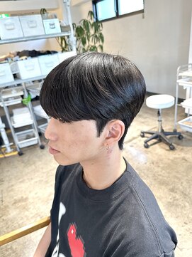 ザ オーダー(THE ORDER) men'sソンガン風韓国ヘアダウンパーマ