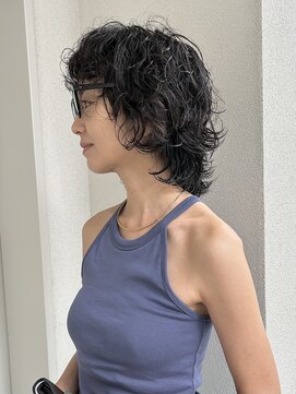 カサネ(casane) ウルフレイヤー/ウルフパーマ/前髪パーマ