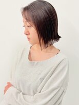 モリオ(morio)&nbsp;艶髪ボブハッシュカット外はねボブミディアムボブ20代30代40代