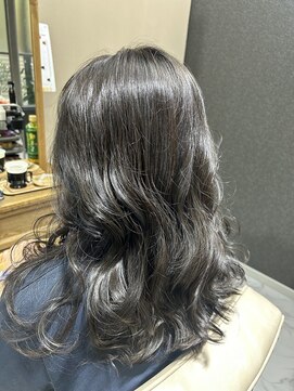 ジンリッチ(JiN RiCH) ハイライト◎ブルーグレージュ