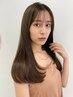 似合わせカット+Aujuaカラー+瞬間美髪”FABON　Aujuaホームケア付