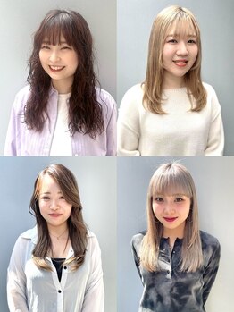 ネオリーブエム(Neolive em;)の写真/若手~ベテラン迄女性スタイリスト多数★お洒落で経験豊富なスタッフとお悩み解決[武蔵小杉/元住吉/学割U24]