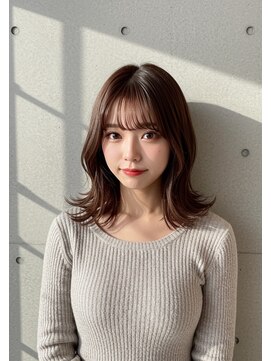 エル 新小岩(elu) 美髪/ワイドバング/レイヤーカット/くすみベージュ/新小岩駅