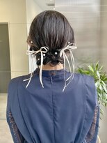 ゴウトゥデイシェアサロン 町田店(GO TODAY SHAiRE SALON)&nbsp;肩くらいの長さで作るお呼ばれアレンジ♪