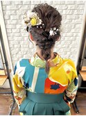 袴×ヘアアレンジ