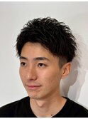 メンズカット/パーマ/ヘッドスパ/ブリーチ/眉毛/韓国/大宮/Men's