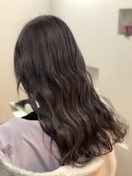 フェニーチェ オン ザ ビーチ(FENICE on the beach) グレーラベンダー#髪質改善#髪質改善カラー#前髪#韓国