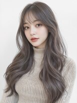 アポロ 横浜駅店(apollo)&nbsp;ニュアンスカラーレイヤーダブルカラーグレージュ顔周りレイヤー