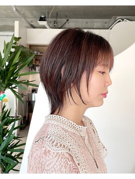 ブロン(BLANC) ショートウルフ/30代40代50代ヘアスタイル
