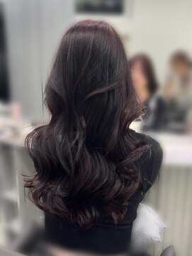 ジーナリア(Xena ria) 《Kaho》ワインレッド/ブリーチ無しカラー/