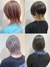 ハイトーンブリーチカラーウルフカット得意なスタイリスト多数ブリーチ池袋ブリーチ/ブリーチ池袋東口/池袋